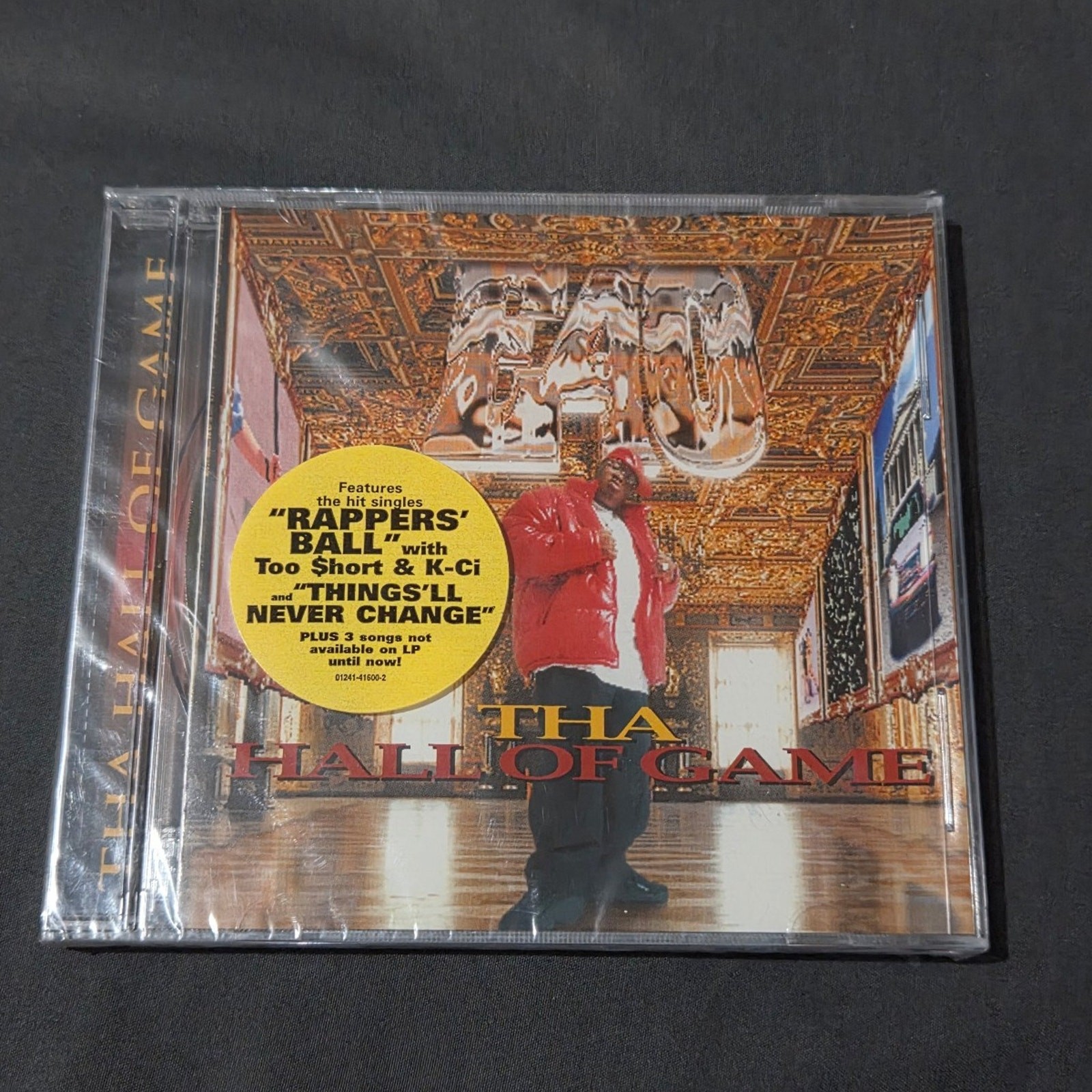 Vtg 1996 E-40 Tha Hall of Game CD Rap Hip Hop CLEAN VERSION