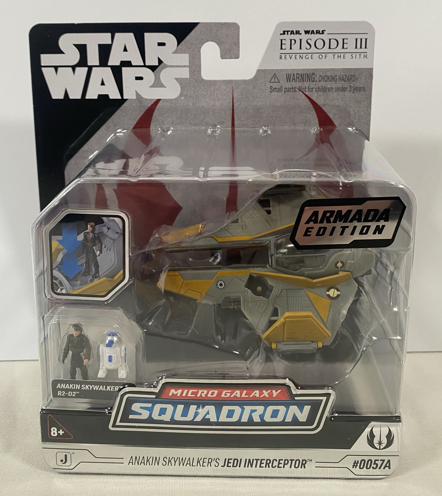 Star Wars Micro Galaxy Squadron Anakin Skywalker's Jedi Interceptor Armada 0057A