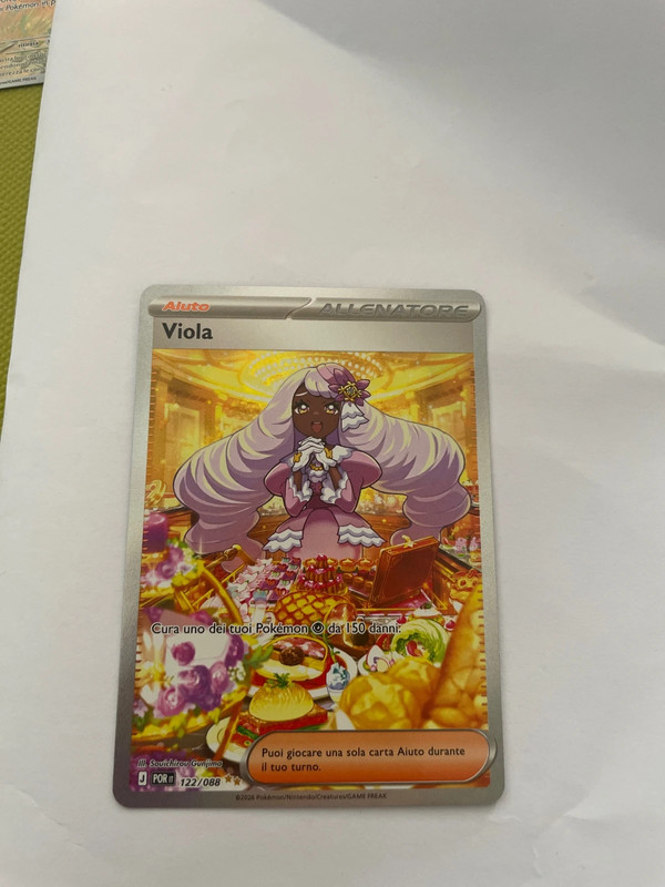 Viola 122 Pokemon equilibrio perfetto