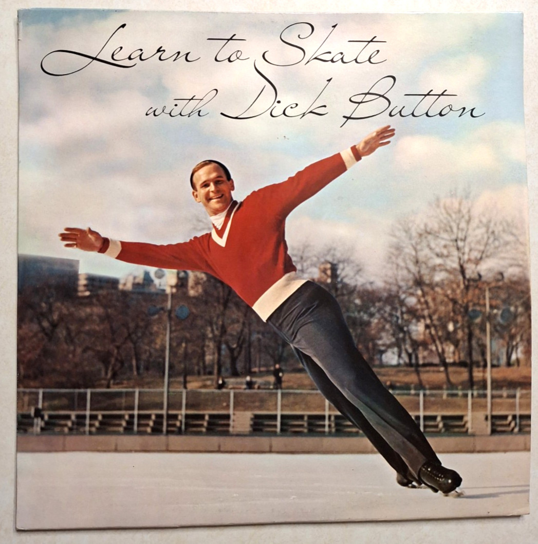 Learn to Skate with Dick Button Vinyl LP Ice Skating Winter Olympics 1960s HowTo