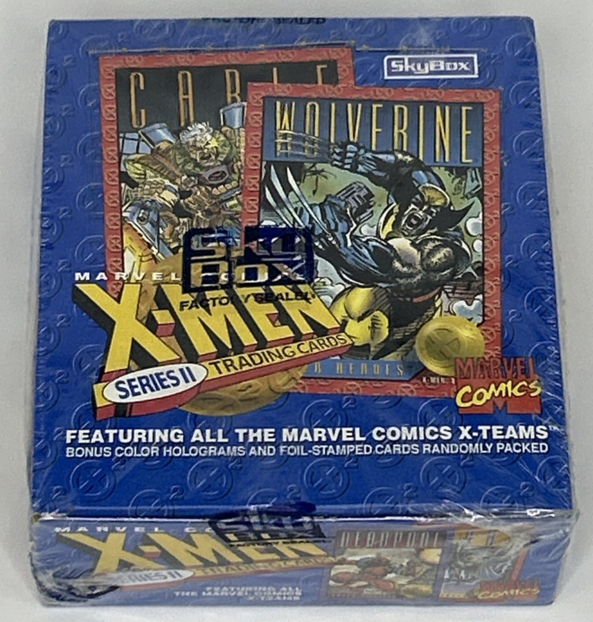 1993 SkyBox Marvel X-Men Series 2 Factory Sealed Trading Card Box