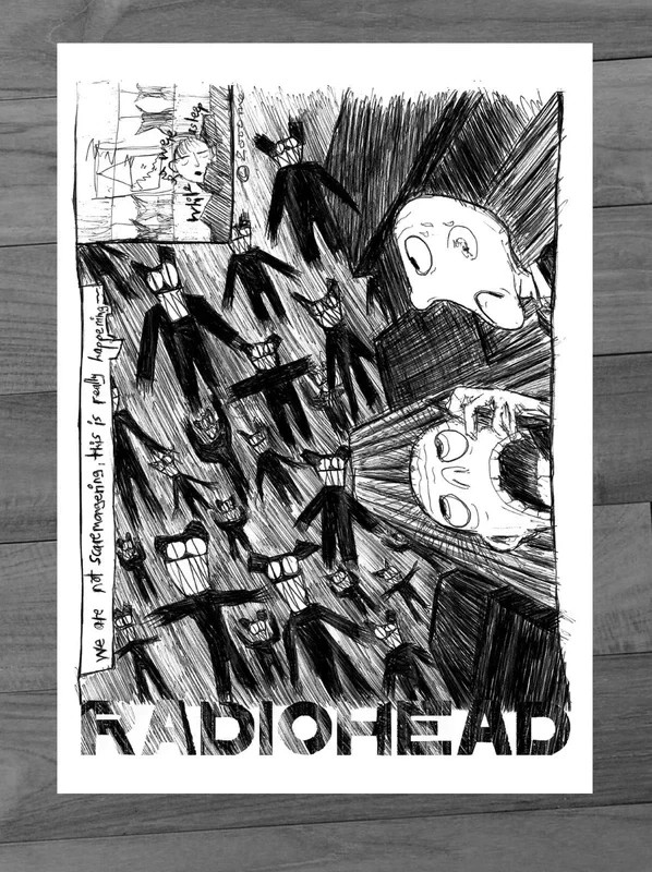 Radiohead poster