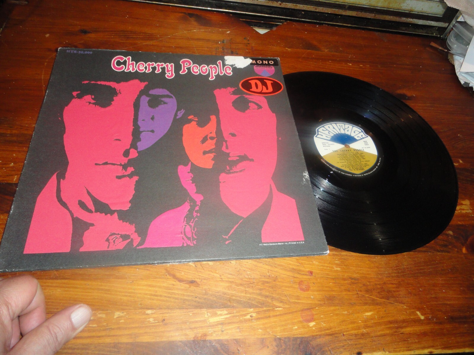 lp record cherry people 1968 mono dj copy self titled 1st press promo heritage