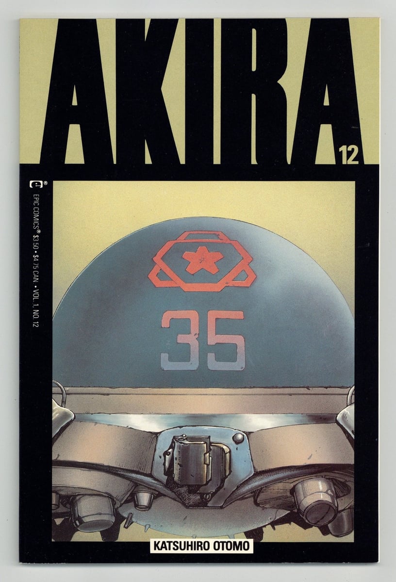 Akira #12 VF/NM 9.0 1989