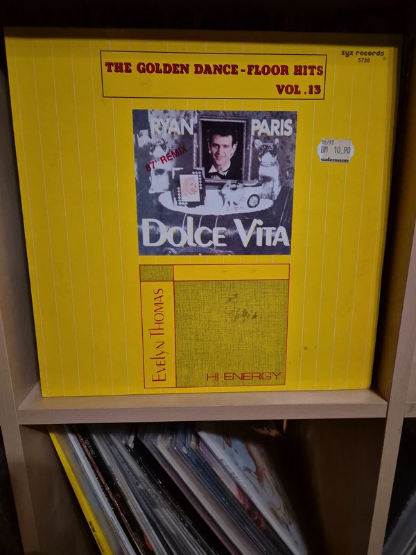 Ryan Paris Evelyn Thomas Dolce Vita High Energy 12 Inch Vinyl ZYX Golden Dance-Floor Hits Vol. 13