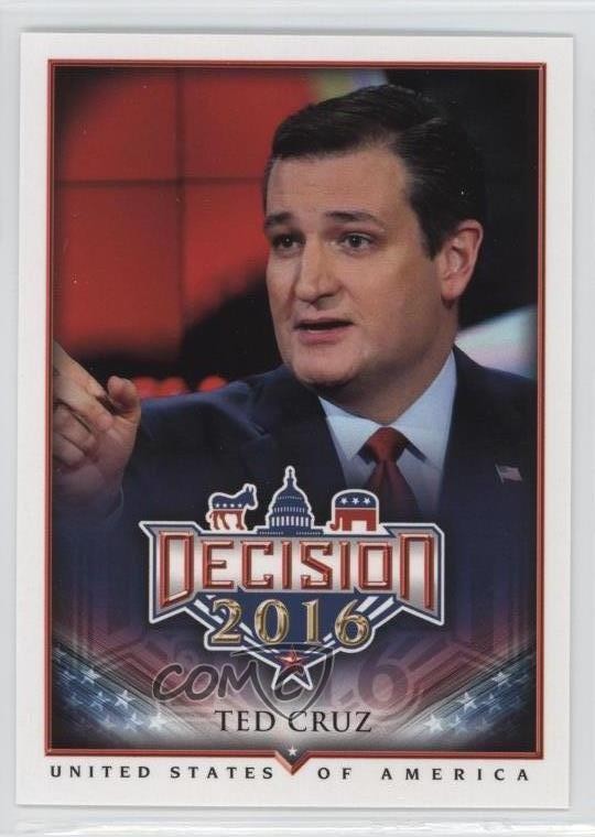 Decisione 2016 2016 Ted Cruz #24 k0f