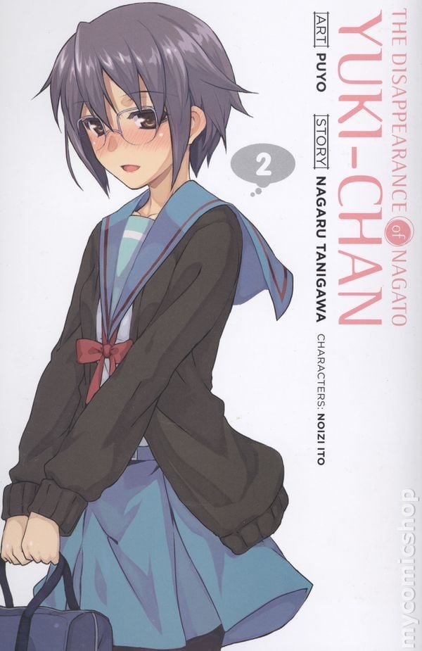 Scomparsa di Nagato Yuki-Chan GN 2-1° VF 2012 Immagine Stock