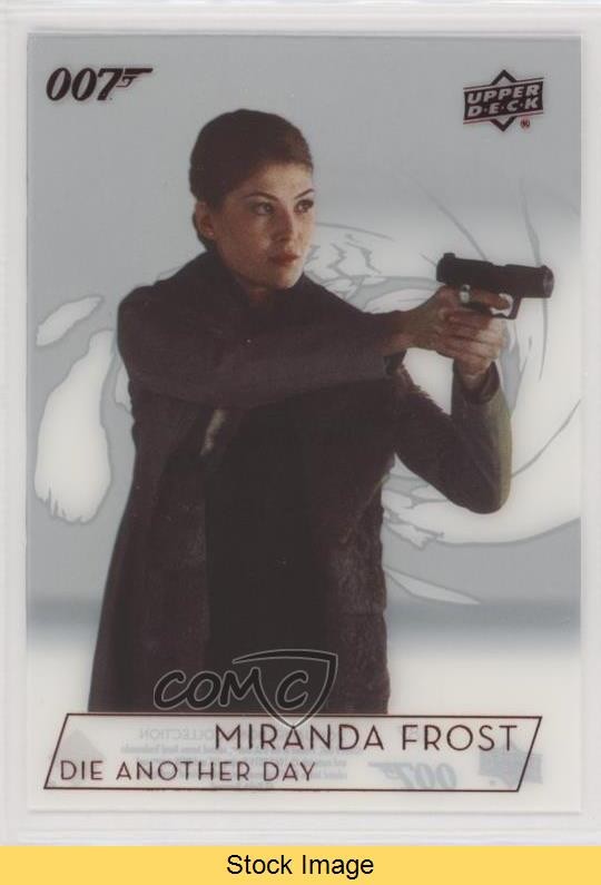 Collezione James Bond 2019 Argento Acetato Rosamund Pike Miranda Frost LEGGI 1ai1