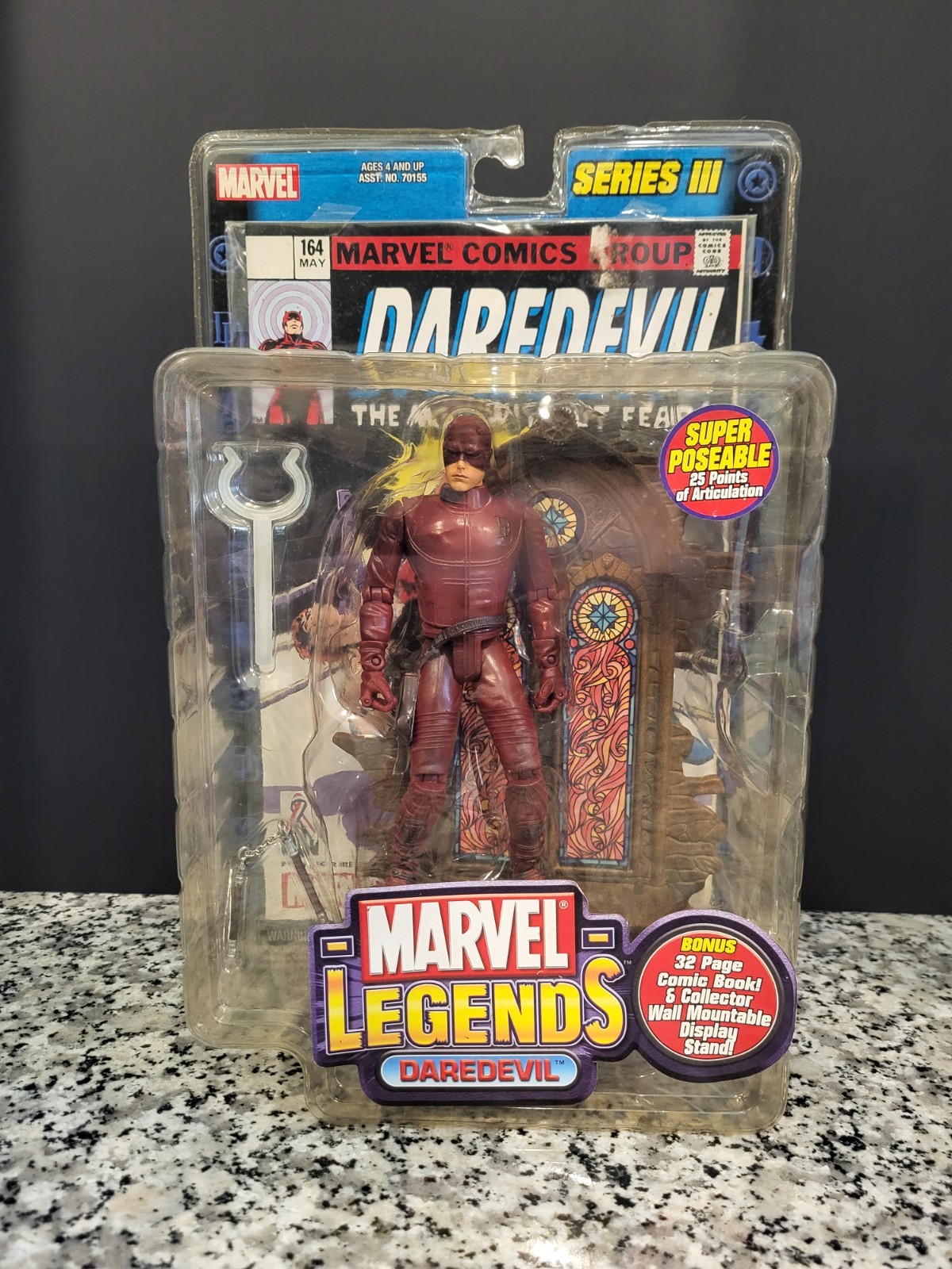 Daredevil BAF III 3 MARVEL LEGENDS Serie ToyBiz MOC NUOVO #2