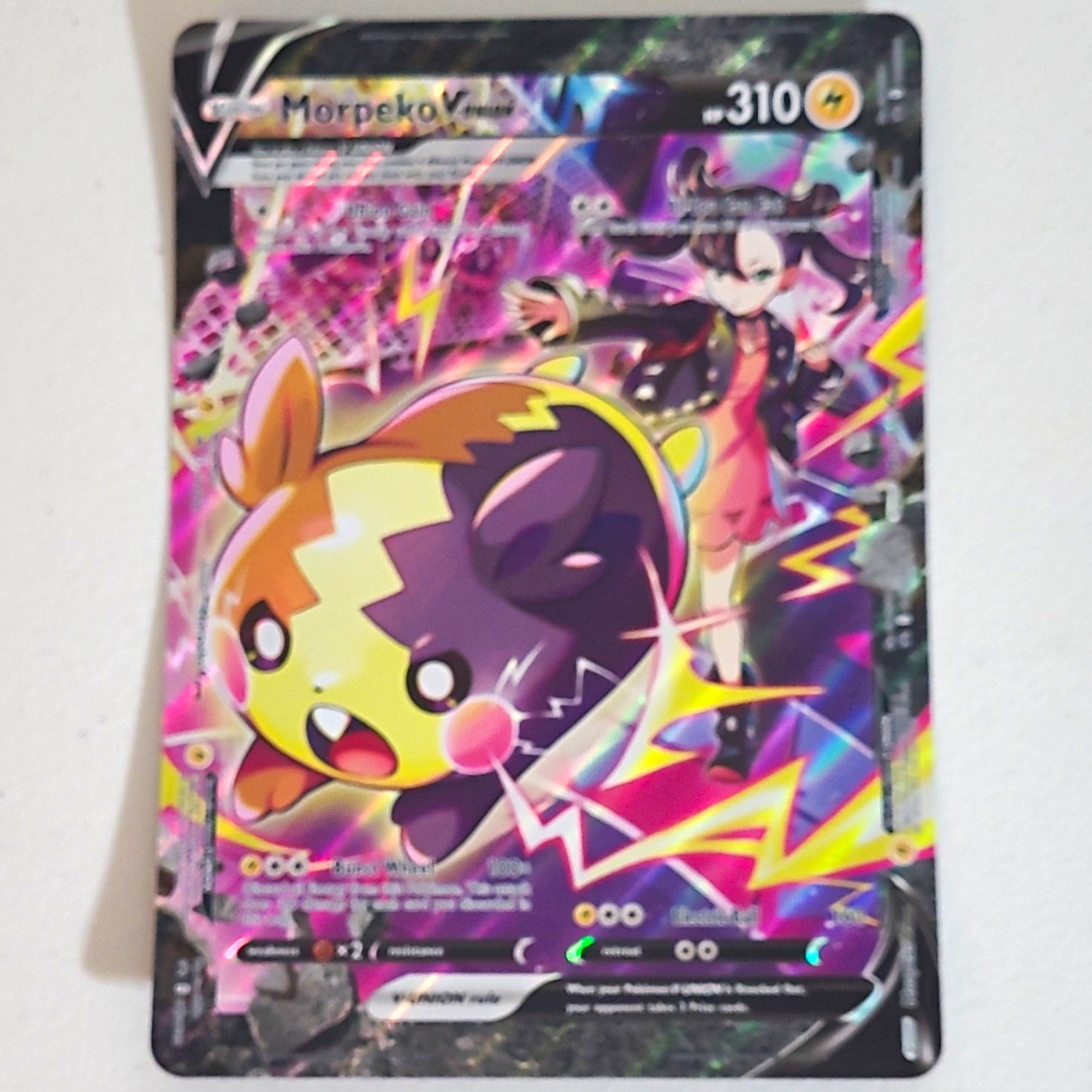 Morpeko V-UNION Promo Holo SWSH290 Oversized Jumbo Card English