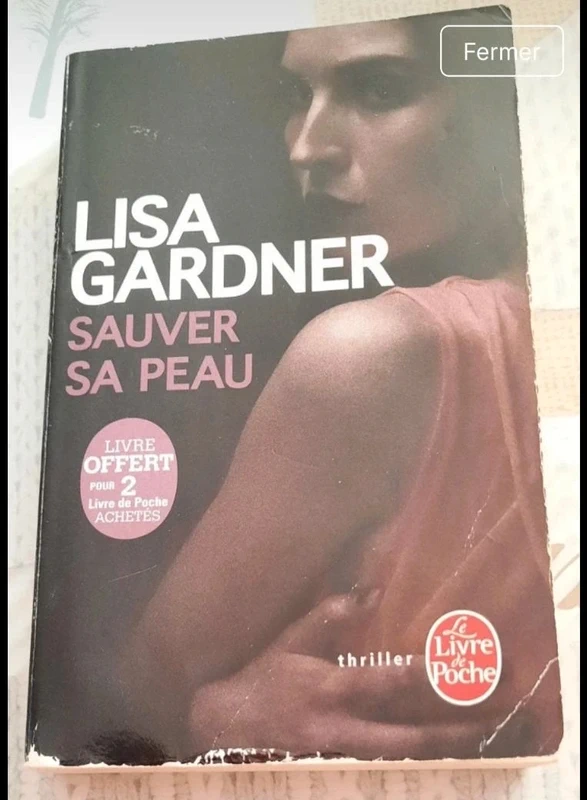 Livre Lisa Gardner "Sauver sa peau"