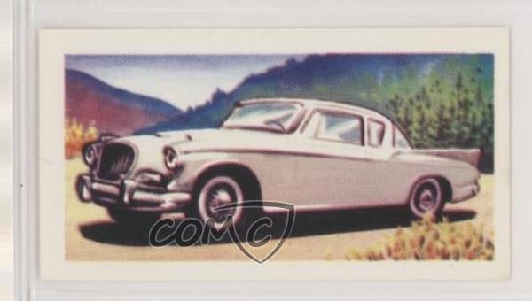 1962 Tea/Cigarette Issue Modern Motor Cars Musgrave Brothers Tea Back #20 z6d