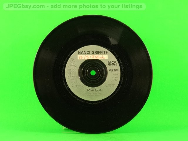 GRIFFITH,NANCI I KNEW LOVE (137) 7" MCA