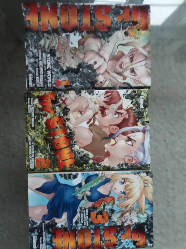 Tome 1 à 3 Dr Stone