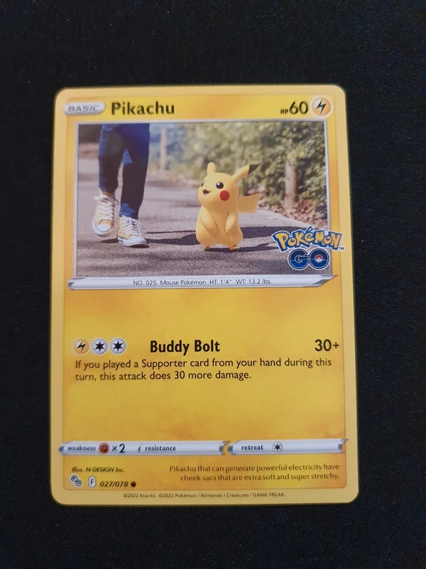Pikachu 027/078 (Pokemon Go)