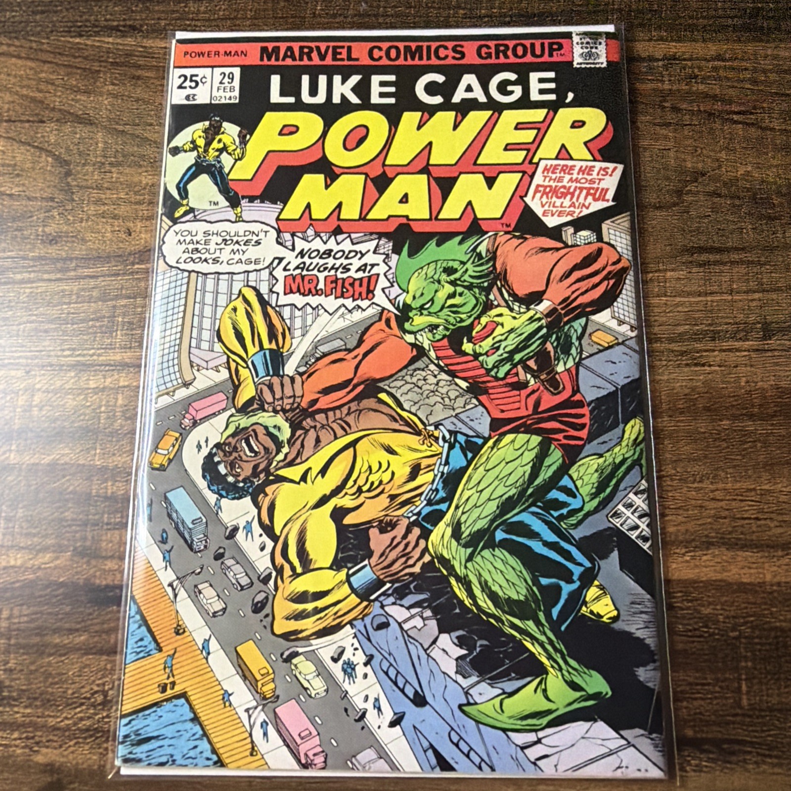 Luke Cage Power-Man #29 Marvel Comics 1976