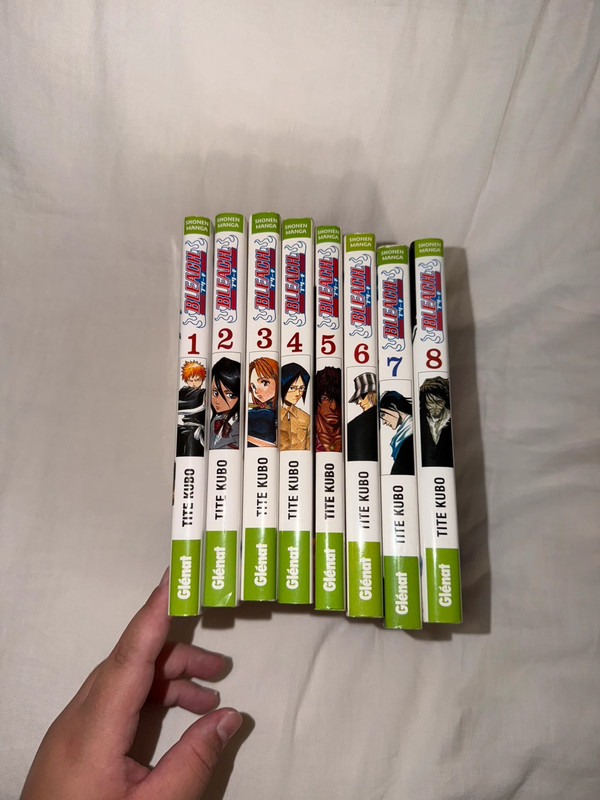 Bleach, tome 1 à 8