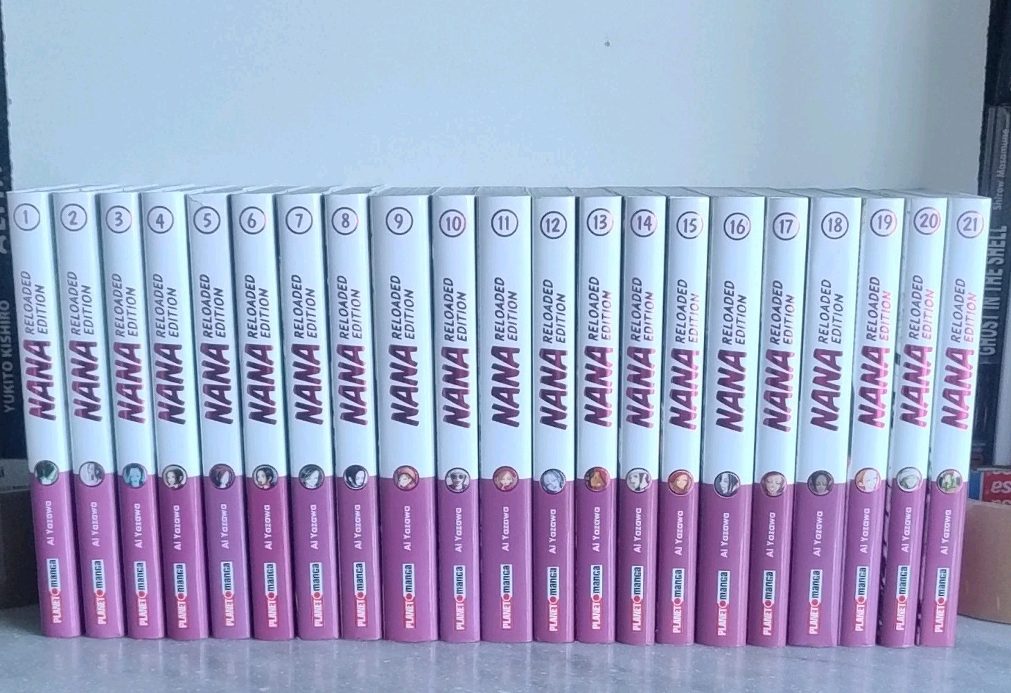 Planet Manga Nana Reloaded Edition lotto vol. 1-21 Ai Yazawa ITA B/N