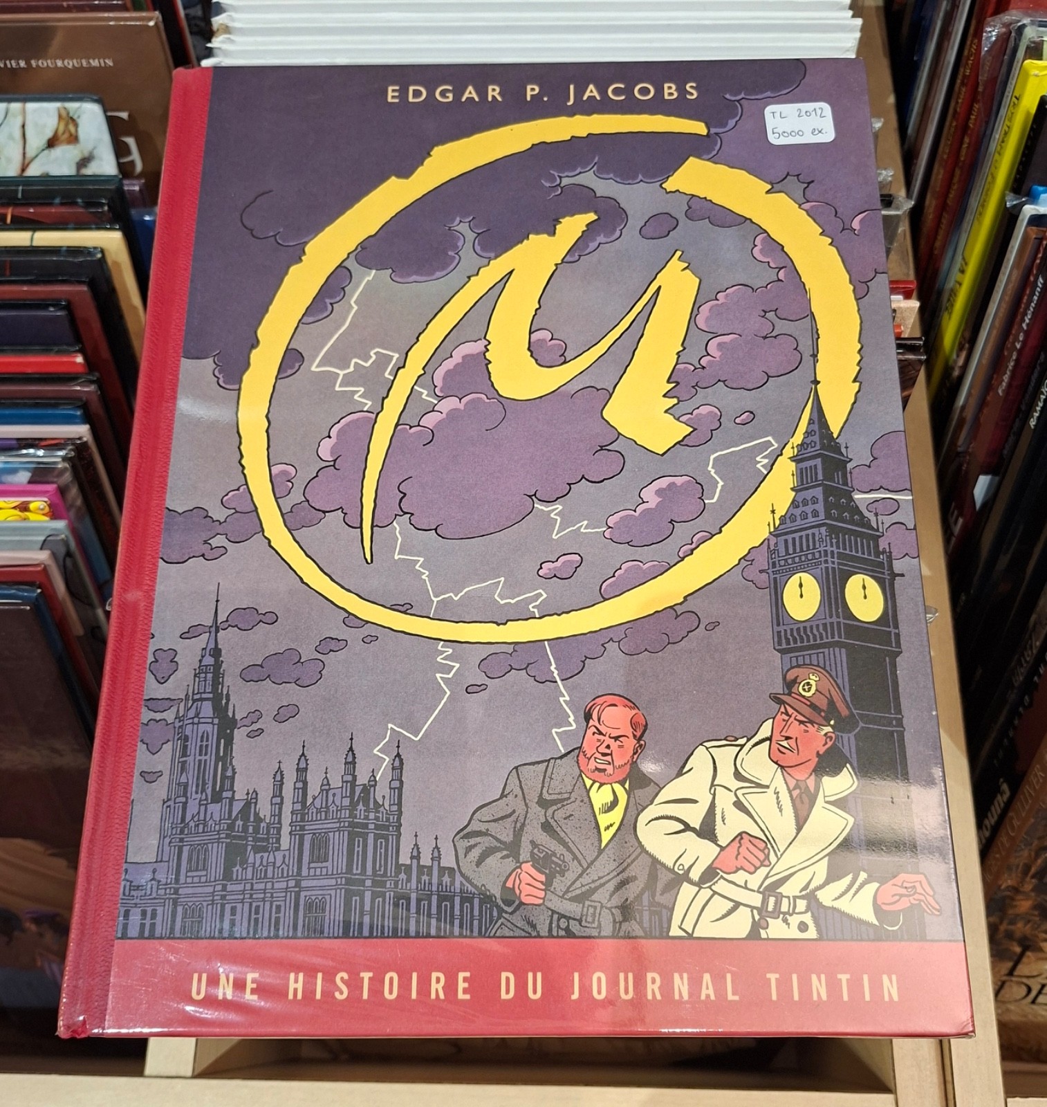 La Marque Jaune _ Blake & Mortimer _ Jacobs / E.O. 2012 Tirage limité 5000ex