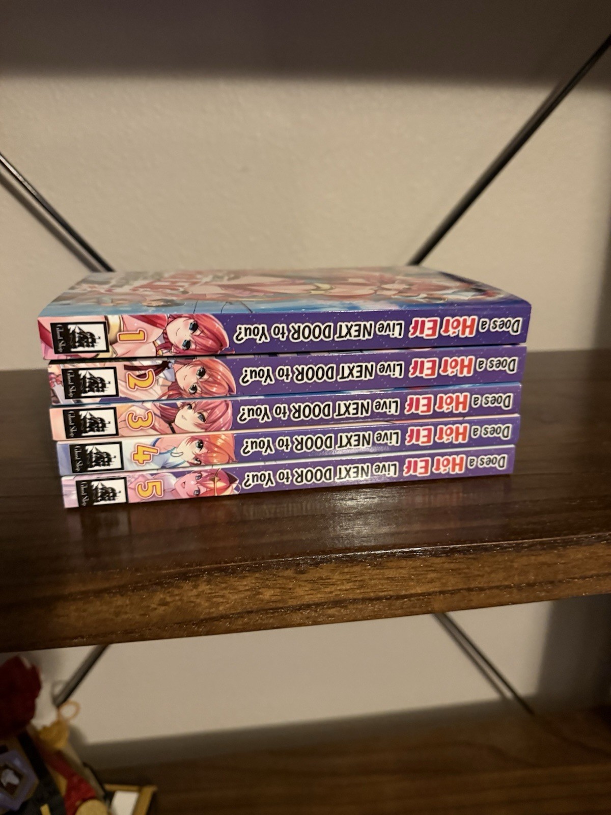 Does A Hot Elf Live Next Door to You #1-5 manga inglese set completo stampa yen