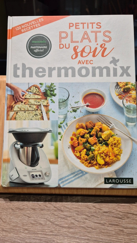 Livre 120 recettes Thermomix  plats du soir