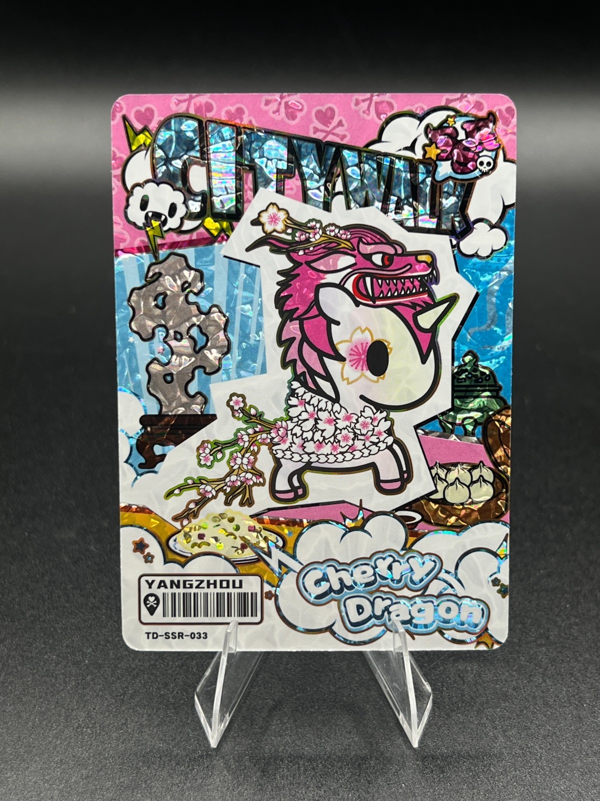 2026 KAYOU Tokidoki TD-SSR-033 Cherry Dragon Wonder Voyage Roaming Serie 2