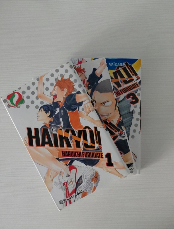 Pack Inicial Haikyu: Tomos 1,2 y 3.