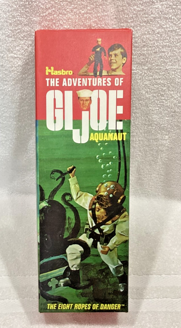 Hasbro The Adventures of GI JOE Aquanaut Box High Quality Reproduction