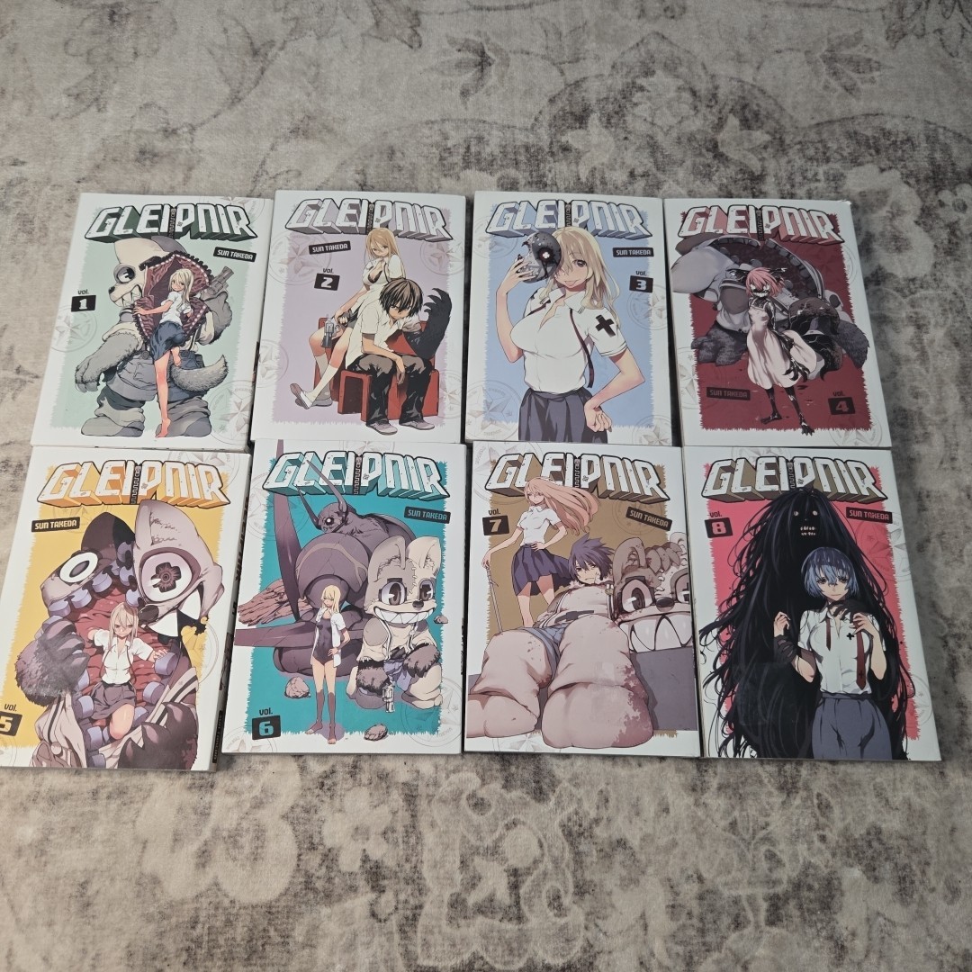 Gleipnir Manga Inglese Volume 1-8