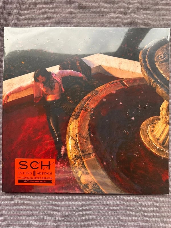 Vinyle SCH - JvlivsIII : Ad Finem (Neuf sous blister- édition limite marbré blanc)
