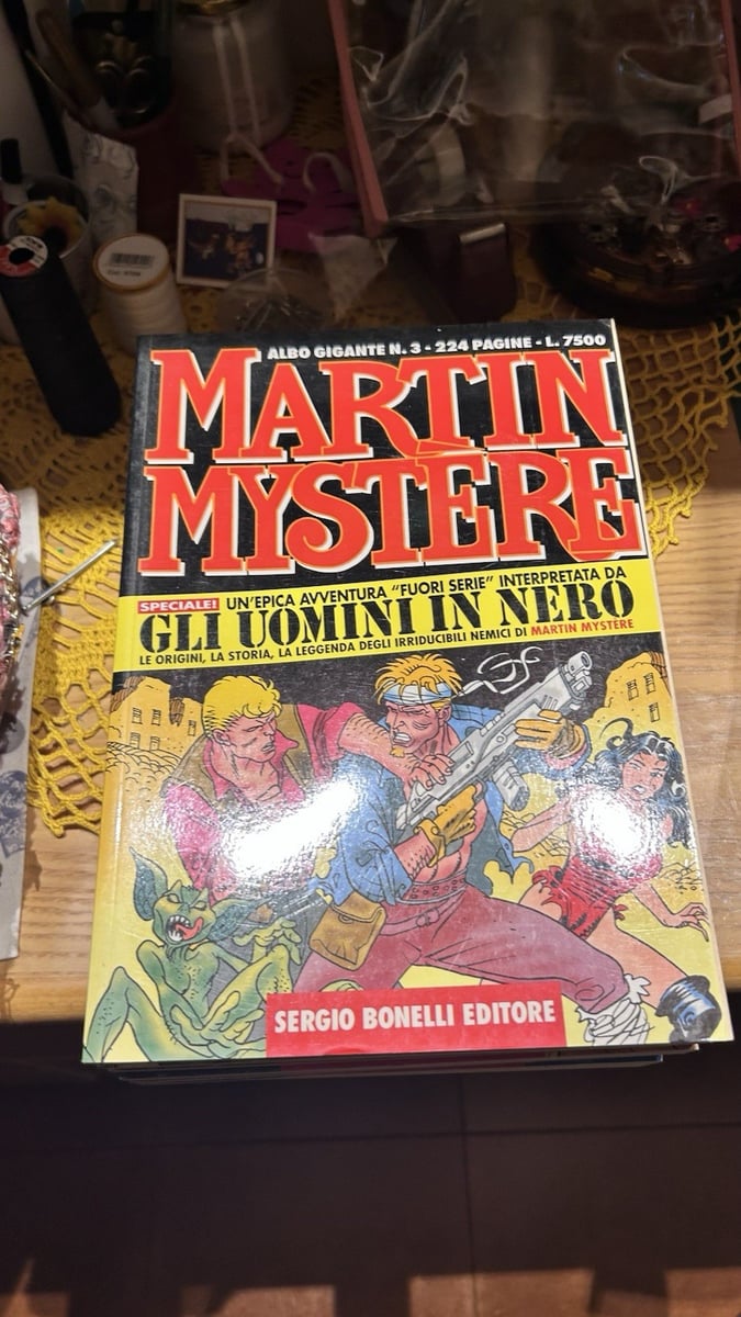 Sergio Bonelli Editore Martin Mystère Albo Gigante 3 Gli uomini in nero Speciale
