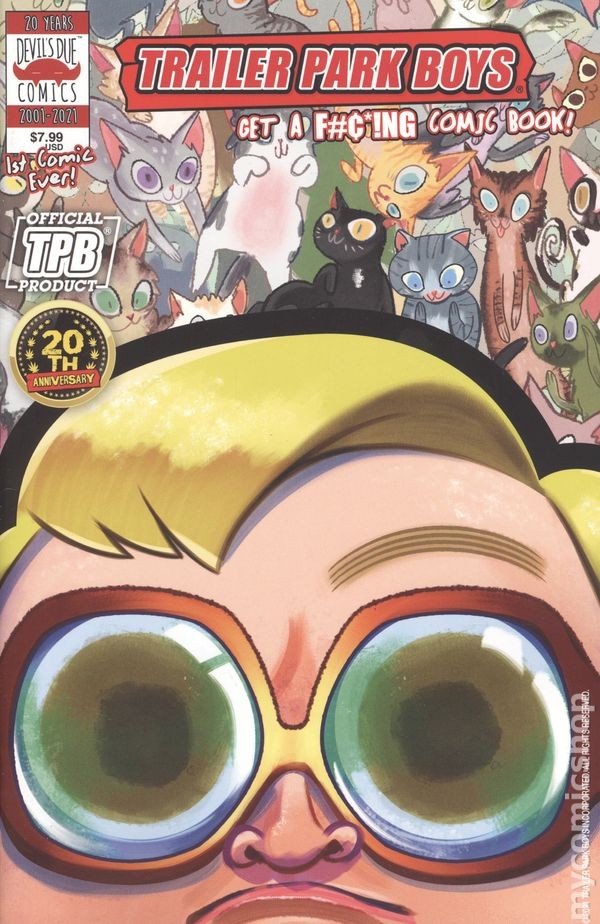 Trailer Park Boys Get a F#ing Comic Book 1C NM 2021 Stock Image