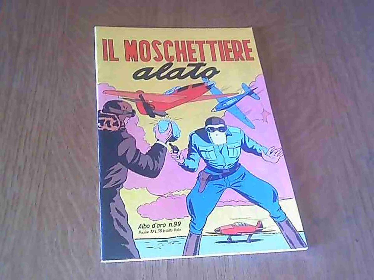 albo d oro n99 il moschettiere alato ristampa