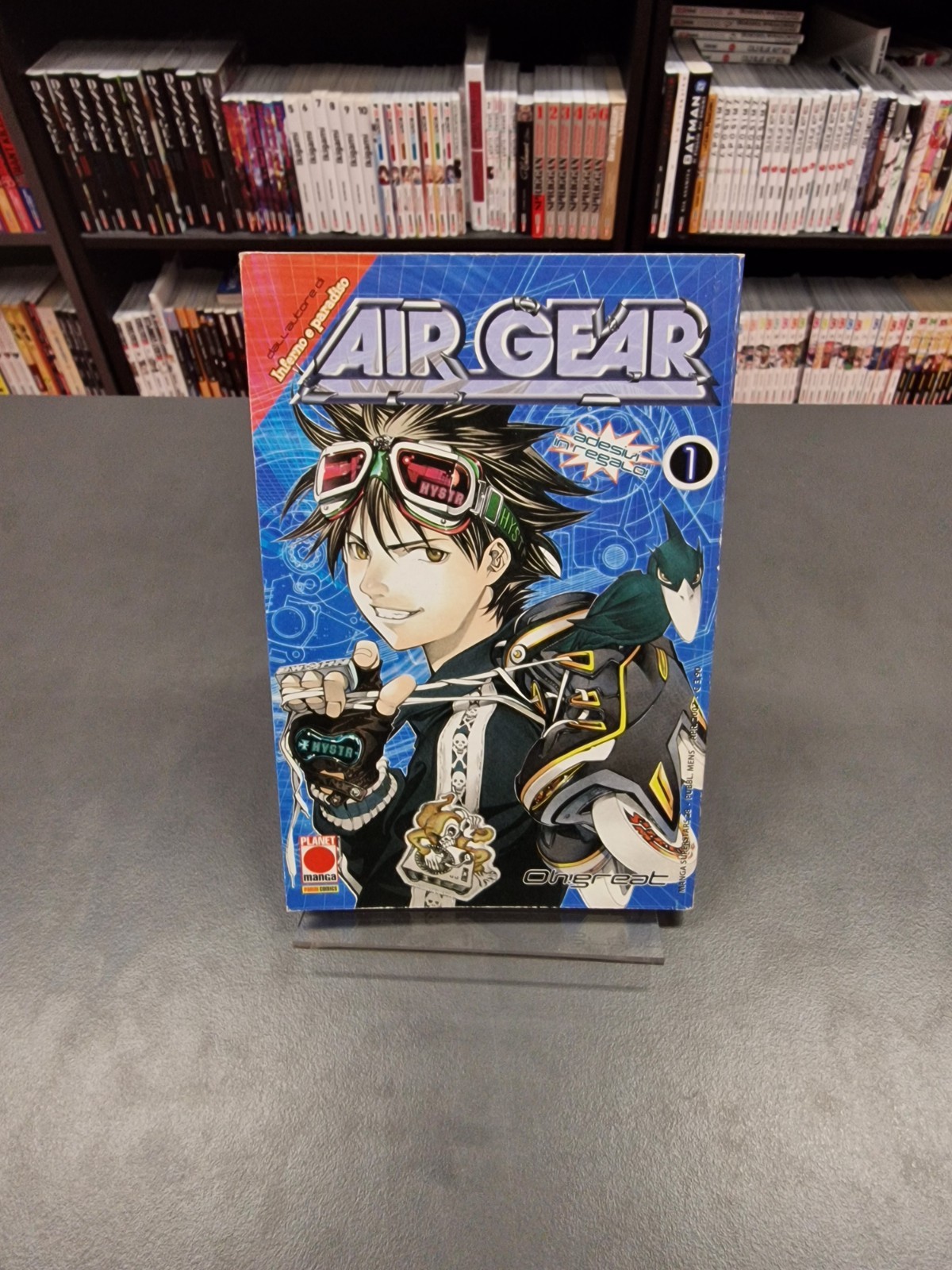 Air Gear #1 - 1^ Edizione con adesivi - Planet Manga - SF14