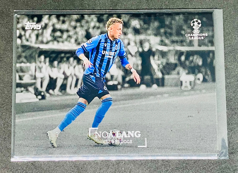 2022-23 Topps Simplicidad Simplicity Uefa UCC - Noa Lang Club Brugge