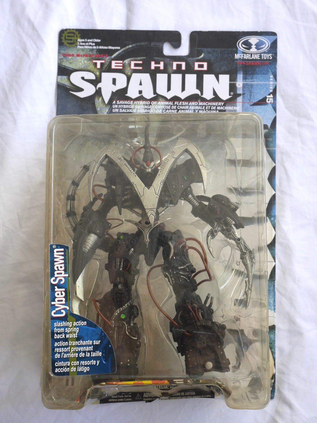 Figurine Vintage Cyber Spawn - Techno Spawn (Série 15) - 1999 - McFarlane Toys