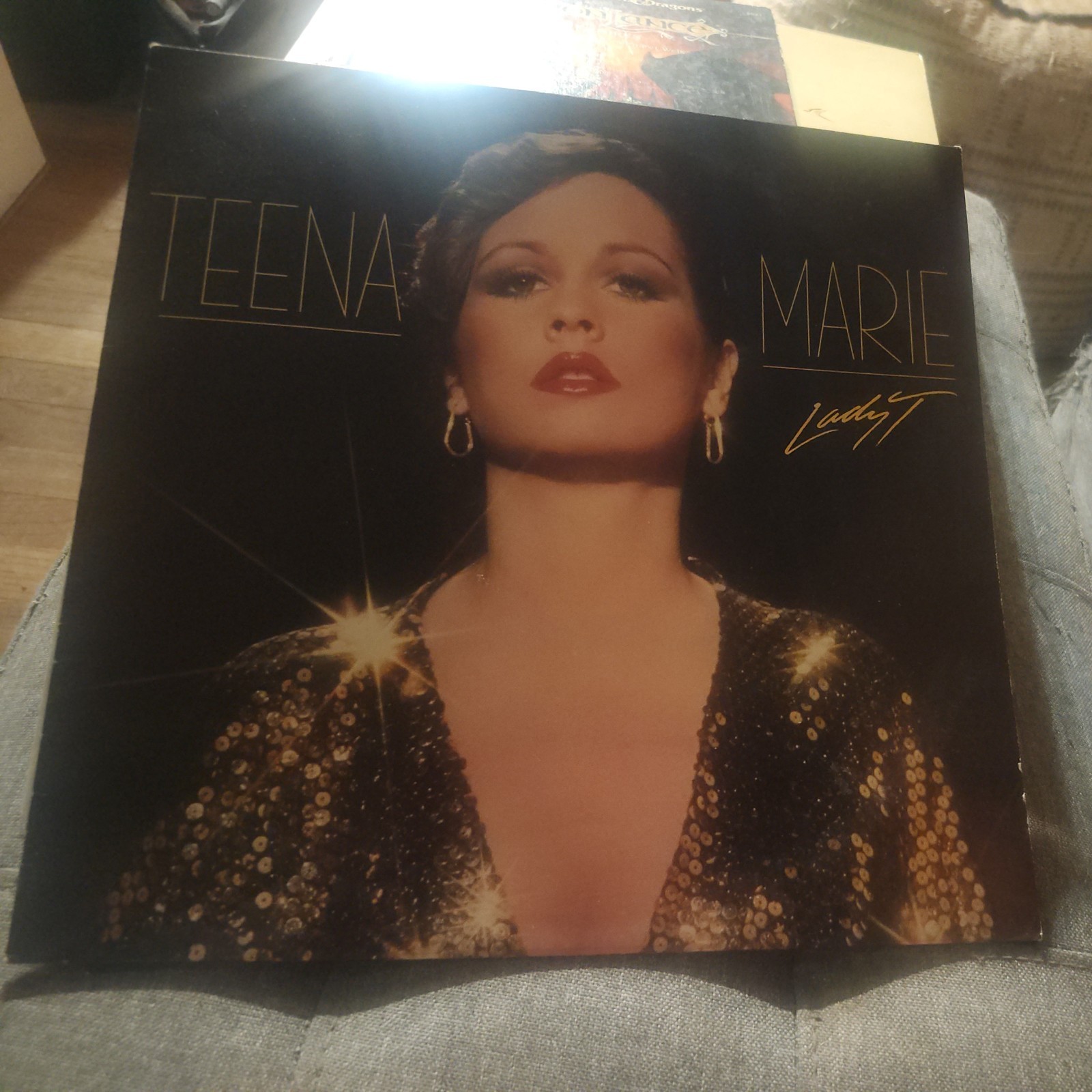 TEENA MARIE - LADY T -  VINYL RECORD - Inner Sleeve -VG++