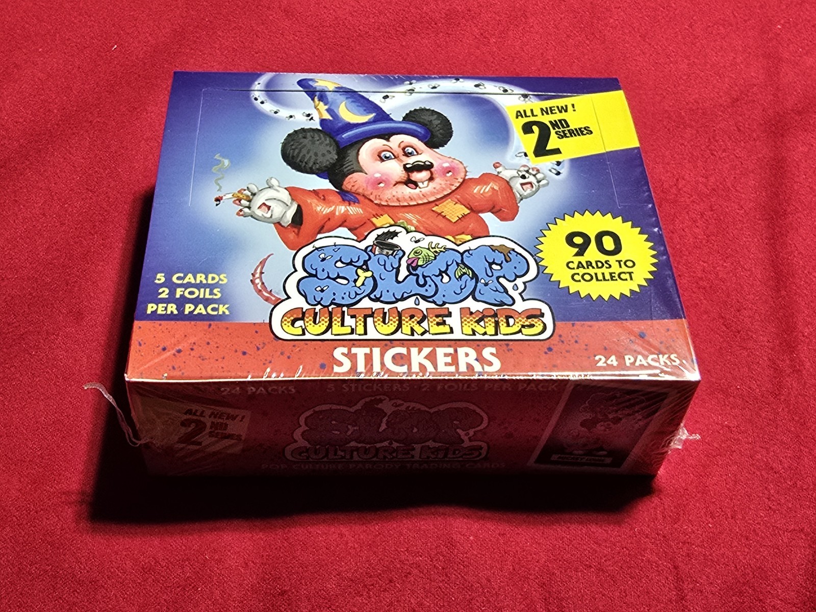 Horrorible Kids 7th Series Standard 24 Pack Sealed Box Mark Pingitore GPK Parody