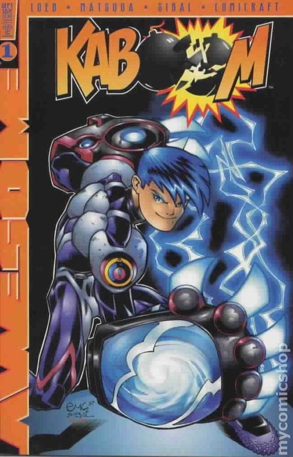 Kaboom 1C VF 8.0 1997 immagine stock
