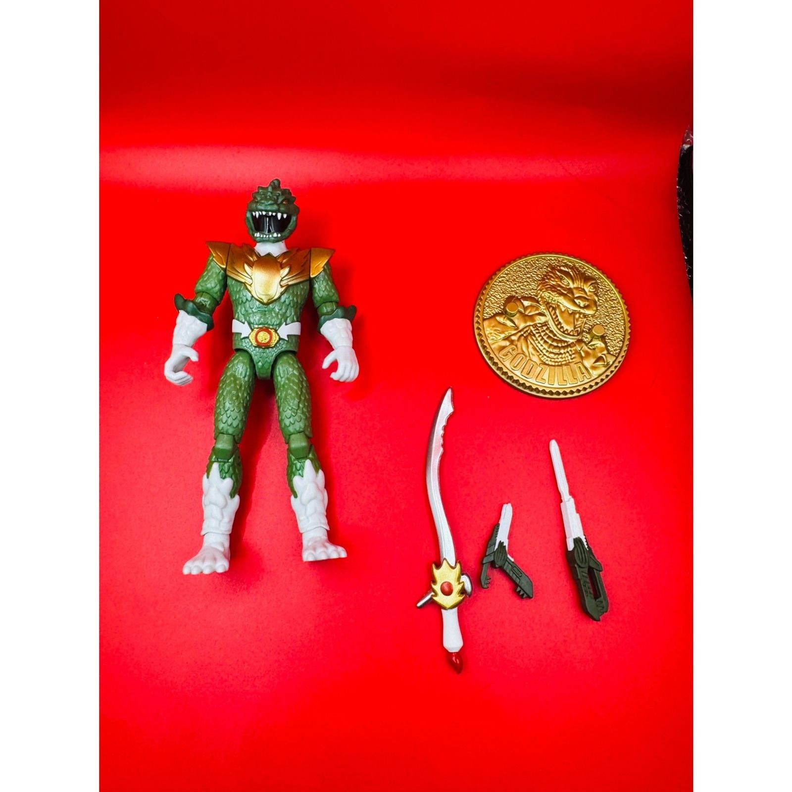 Godzilla x Power Rangers - Kaiju Ranger: Green Godzilla 5" Action Figure