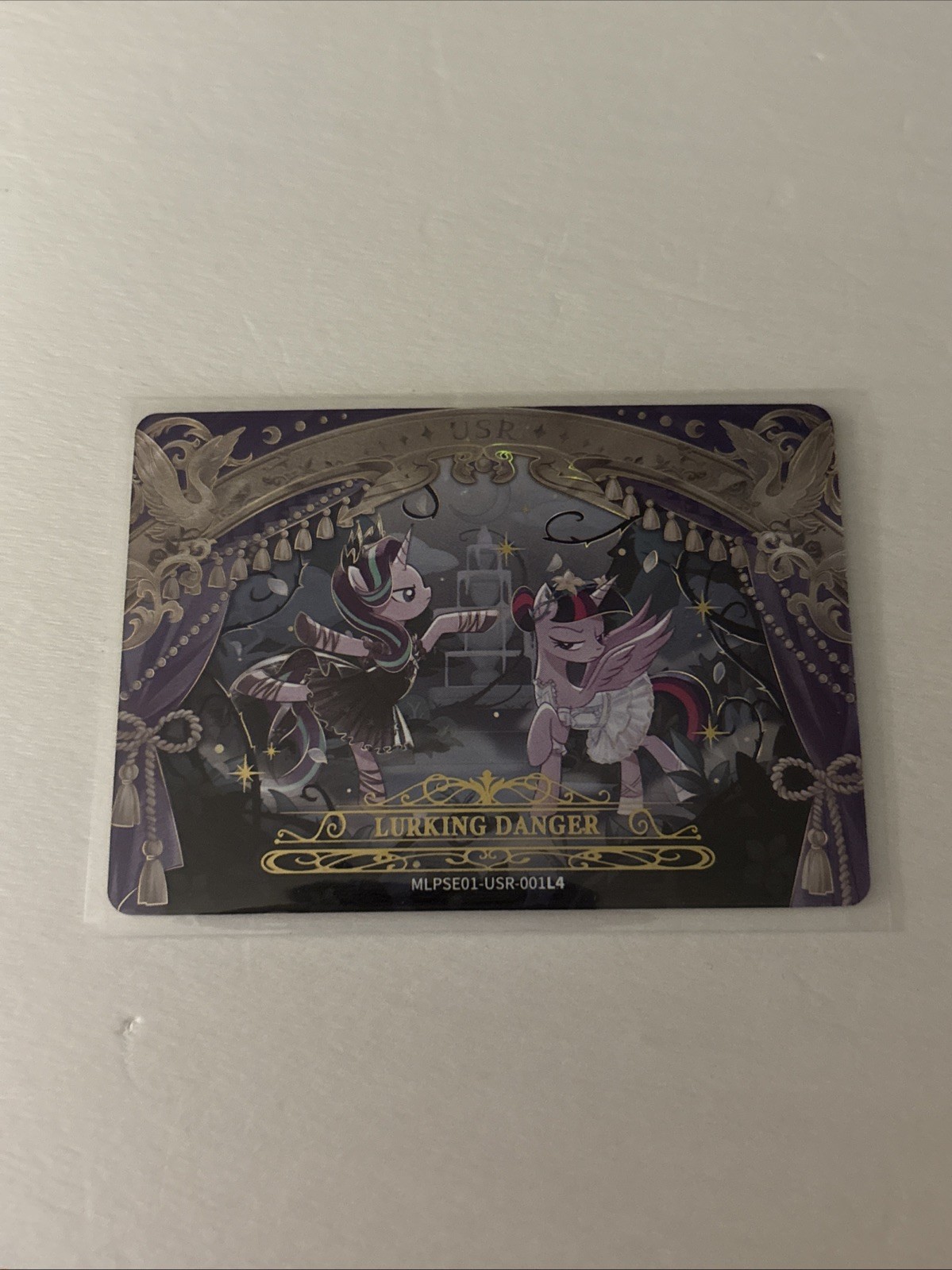 Lurking Danger Twilight Sparkle 2025 Kayou My Little Pony Card USR-001 L4 Rare