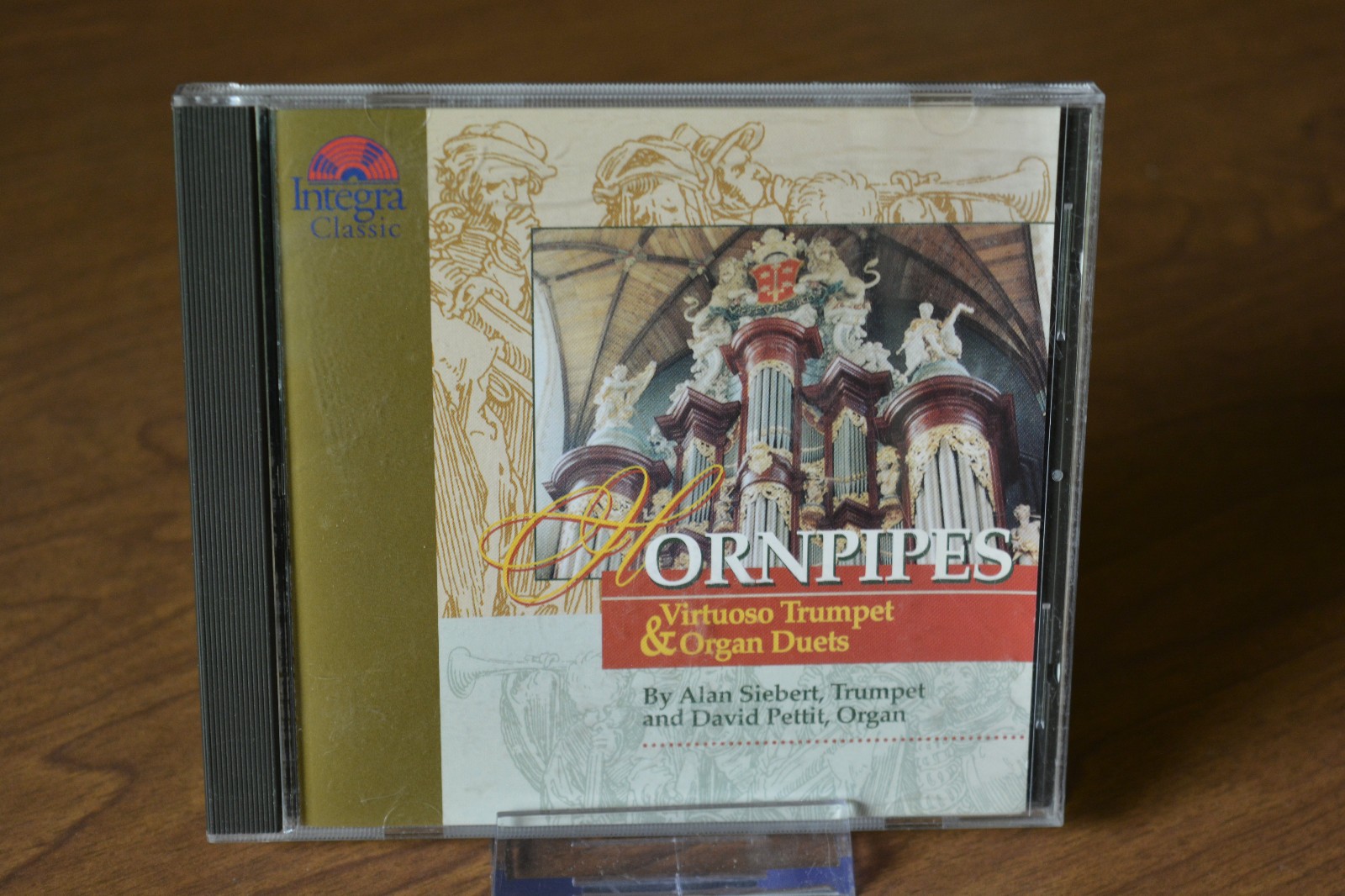 Alan Siebert & David Pettit - Hornpipes CD 1995 CLASSICAL TRUMPET ORGAN INTEGRA