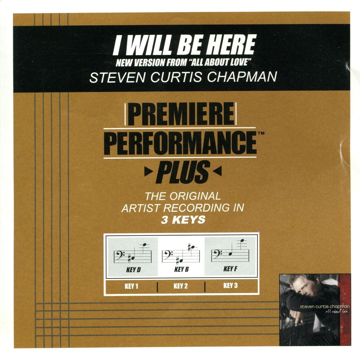 I Will Be Here (New Version from 'All About Love') Premiere Performance Plus CD