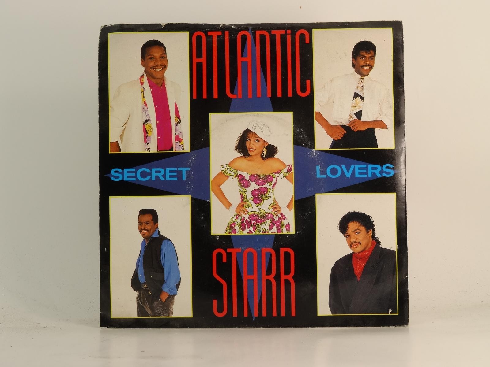 ATLANTIC STARR SECRET LOVERS (1) (78) 2 Track 7" Single including Picture Sleeve