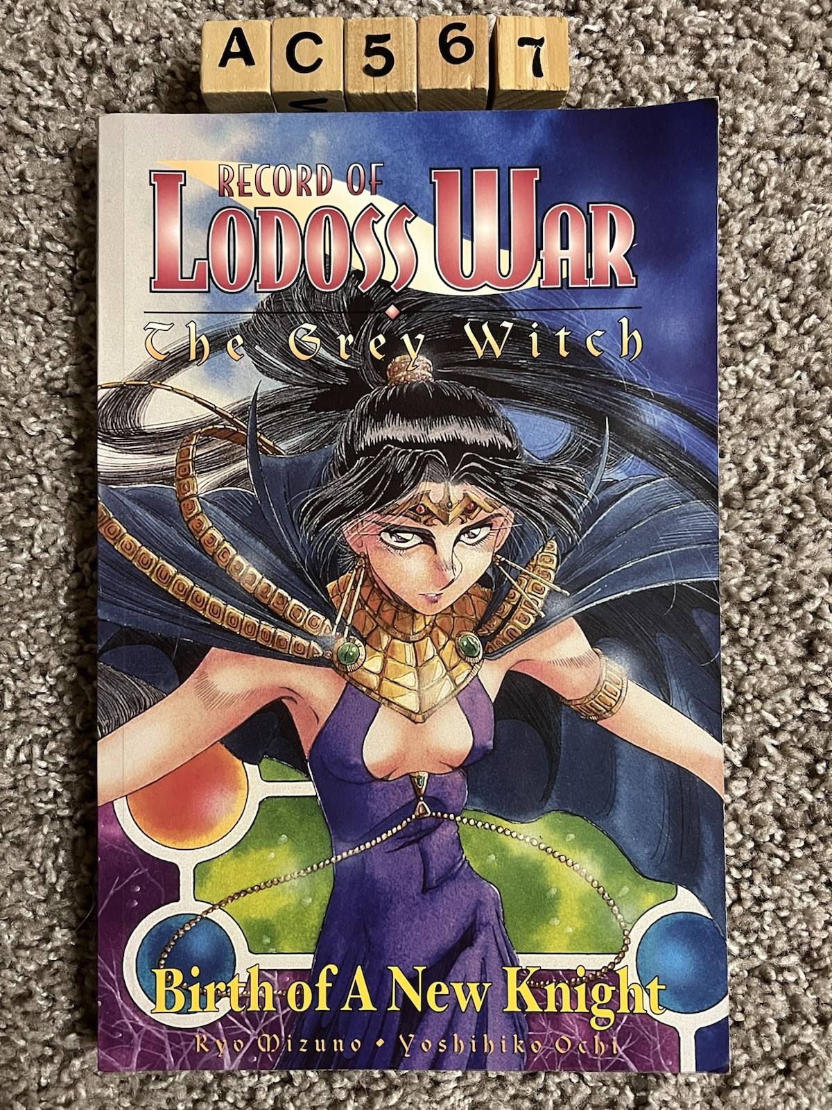 Record of Lodoss War La Strega Grigia V.2, Nascita di un Nuovo Cavaliere Mizuno Sgualcito