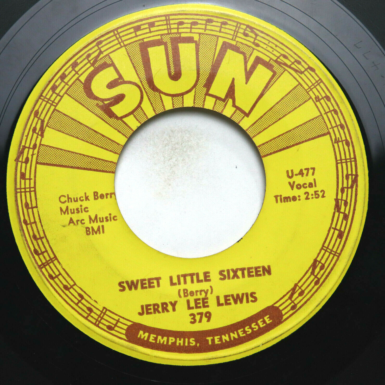 JERRY LEE LEWIS - SWEET LITTLE SIXTEEN/ HOW'S MY EX TREATING YOU - ROCKABILLY 45