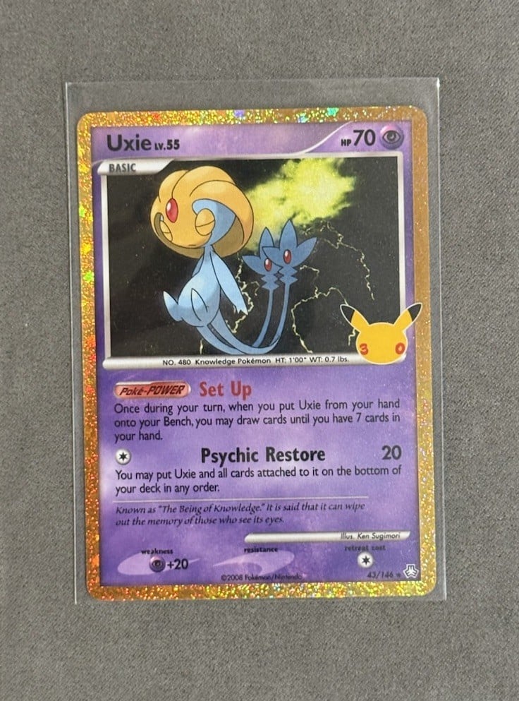 Pokemon TCG 30° Celebrazione Uxie Collezione Classica 43/146