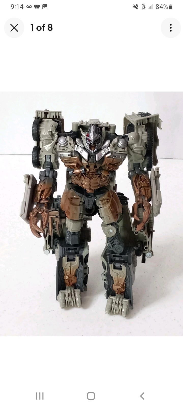 TRANSFORMERS Studio Series (SS34) MEGATRON Dark of the Moon DOTM 8,5" Leader Fig