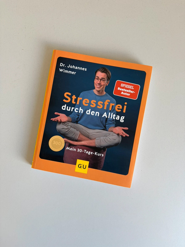 Sachbuch Dr. Johannes Wimmer / Stressmanagement / Stressfrei durch den Alltag
