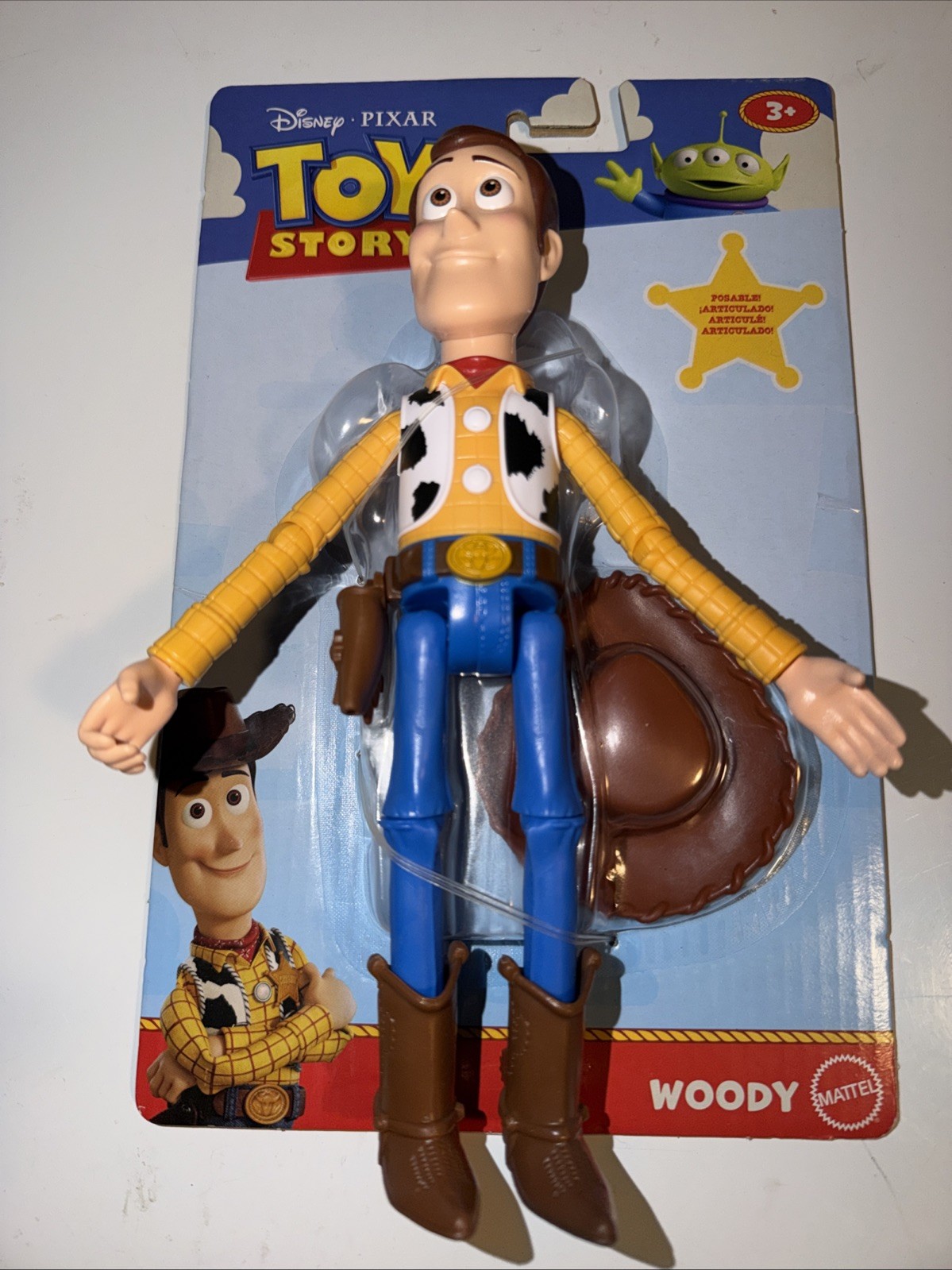 Action Figure Toy Story Woody - Mattel Disney Pixar Confezione Originale 9 Pollici